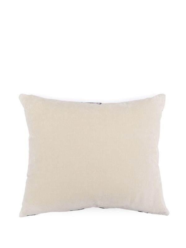 Browns Christina Lundsteen Blue Layla Velvet Cushion | Browns Cushions
