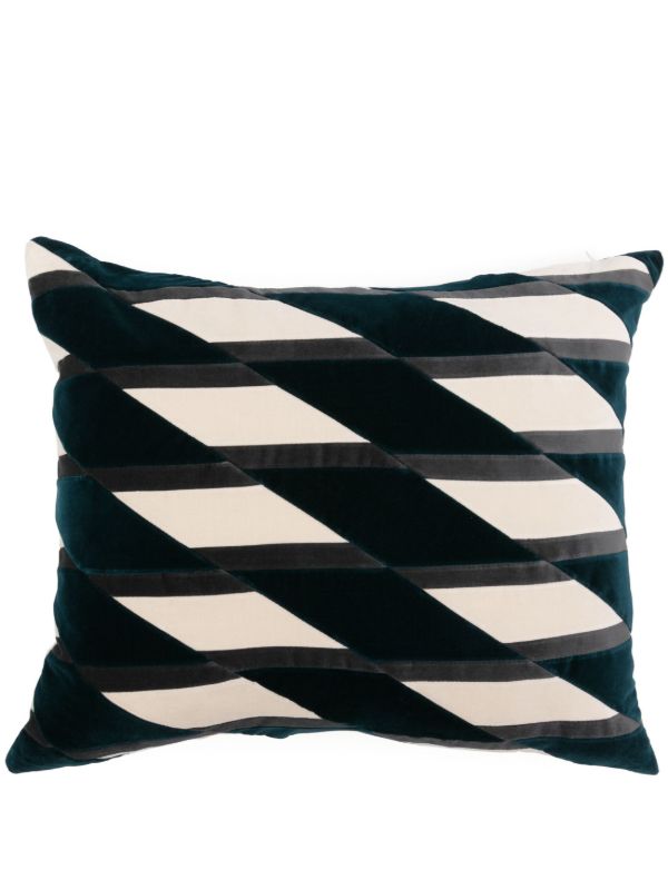browns Christina Lundsteen Blue Layla Velvet Cushion | Browns Cushions