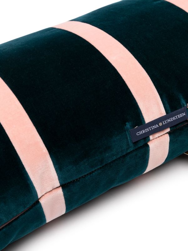 Browns Christina Lundsteen Blue Pippa Velvet Cushion | Browns Cushions
