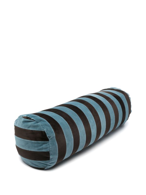 Browns Christina Lundsteen Striped Bolster Cushion (20cm X 60cm) | Browns Cushions