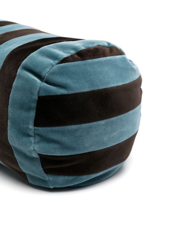 Browns Christina Lundsteen Striped Bolster Cushion (20cm X 60cm) | Browns Cushions