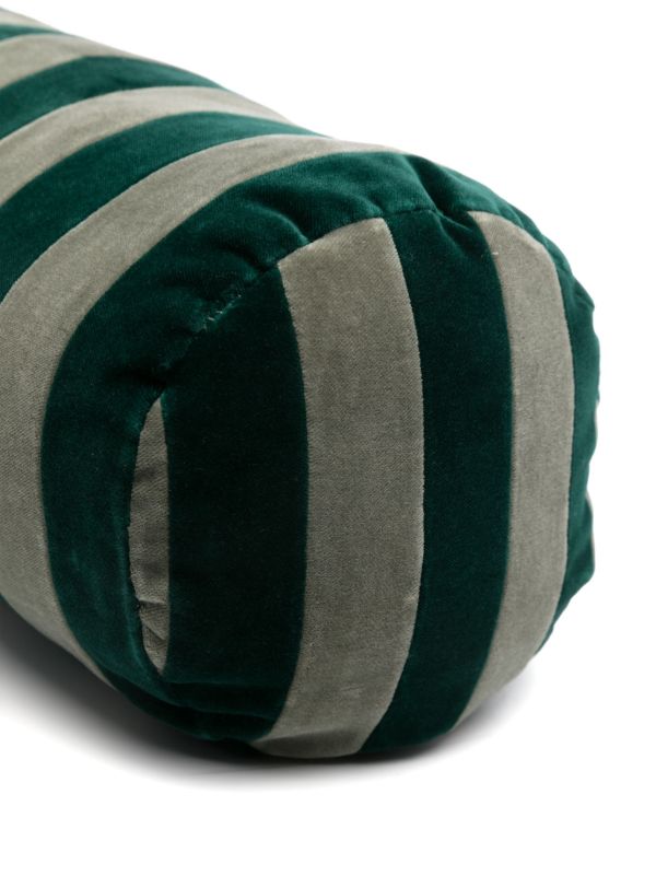 Browns Christina Lundsteen Striped Bolster Cushion (20cm X 60cm) | Browns Cushions