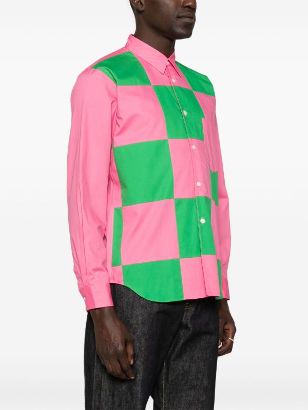 Browns Comme Des Garçons Homme Plus Checked Shirt | Browns Shirts