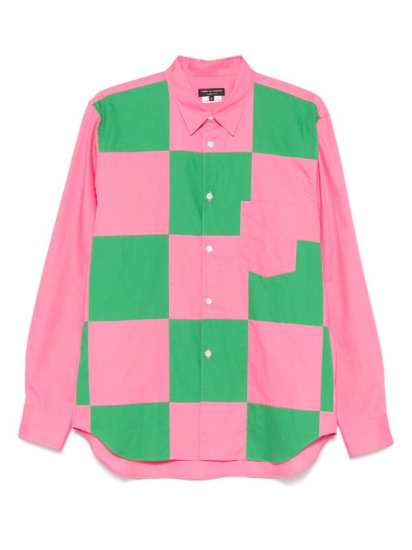 browns Comme des Garçons Homme Plus checked shirt | Browns Shirts