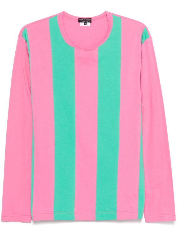 browns Comme des Garçons Homme Plus striped T-shirt | Browns T-Shirts