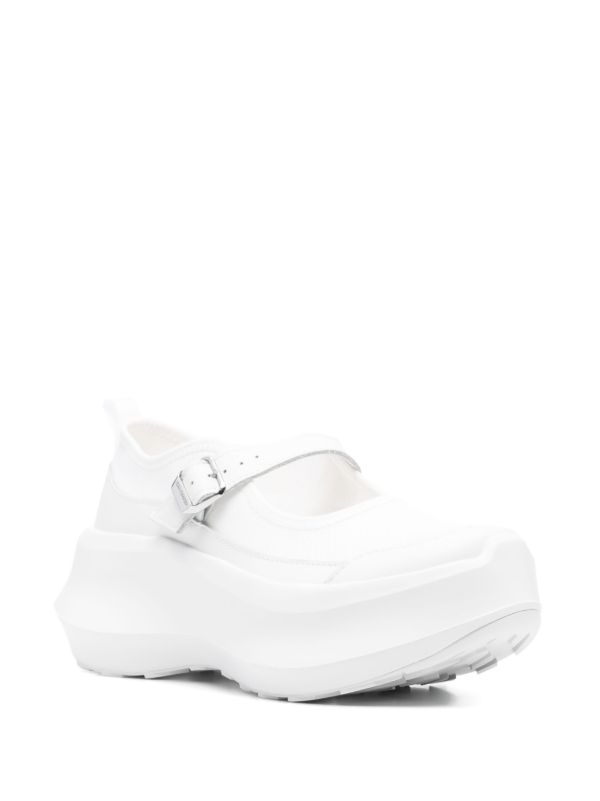 Browns Comme Des Garçons Panelled Sneakers | Browns Slip-On