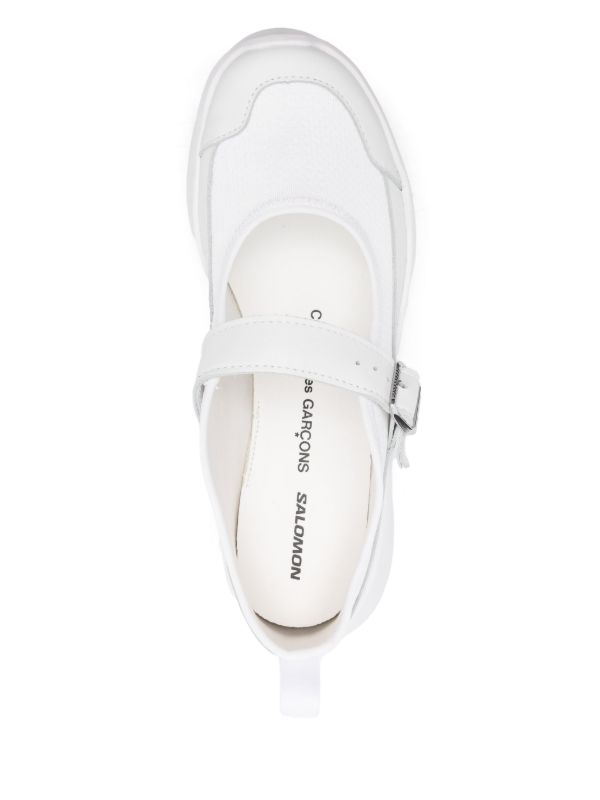 Browns Comme Des Garçons Panelled Sneakers | Browns Slip-On