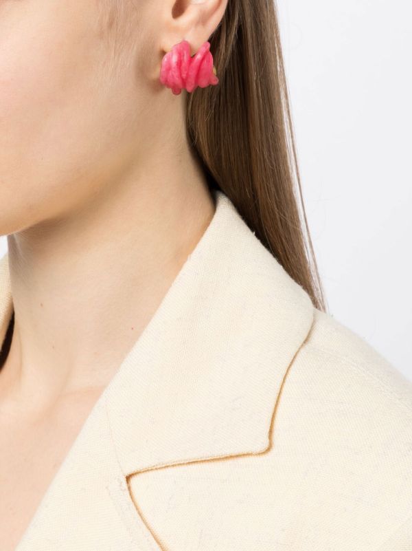 Browns Completedworks Gold Vermeil Clash Hoop Earrings | Browns Earrings