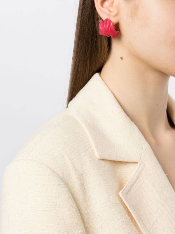 Browns Completedworks Gold Vermeil Clash Hoop Earrings | Browns Earrings