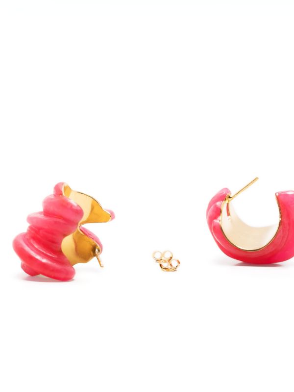 Browns Completedworks Gold Vermeil Clash Hoop Earrings | Browns Earrings