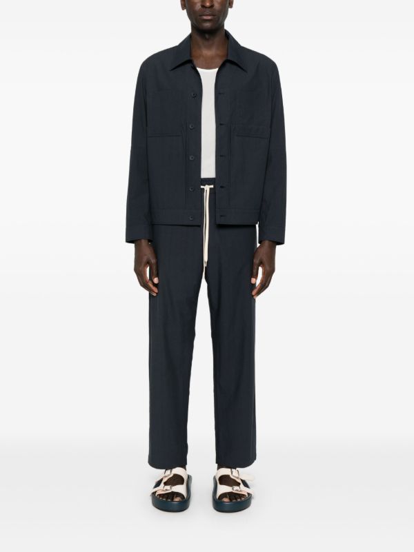 Browns Craig Green Blue Cotton Trousers | Browns Regular-Fit & Straight Leg Pants