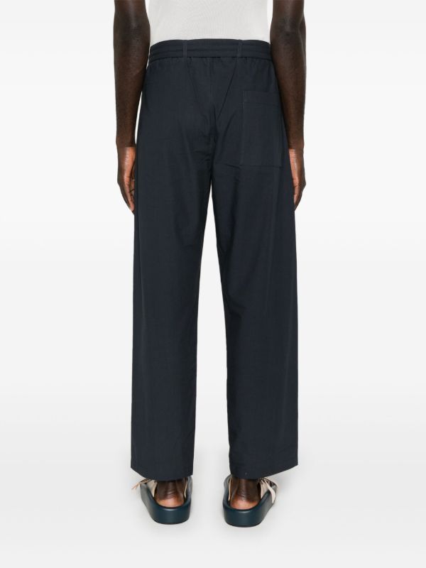 Browns Craig Green Blue Cotton Trousers | Browns Regular-Fit & Straight Leg Pants