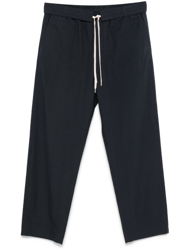 browns Craig Green Blue Cotton Trousers | Browns Regular-Fit & Straight Leg Pants