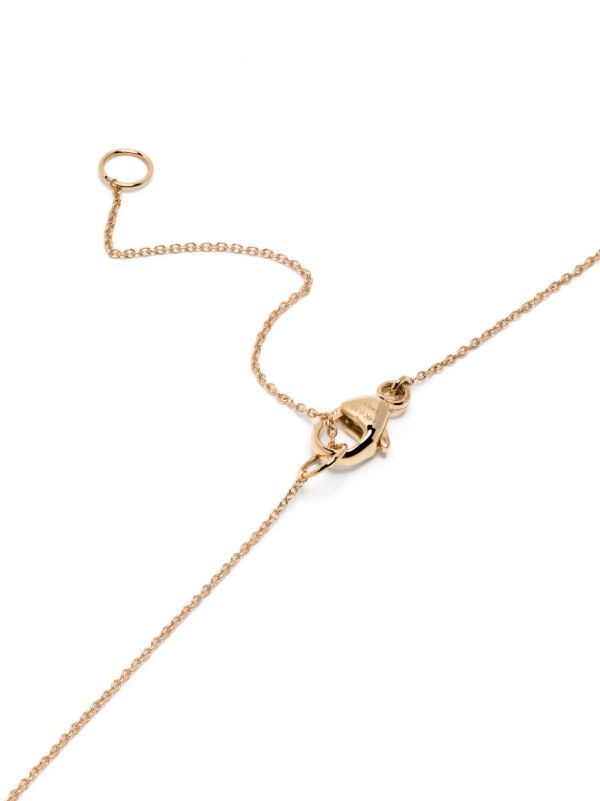 Browns Dana Rebecca Designs 14K Rose Gold Sadie Pearl Diamond Charm Necklace | Browns Fine Necklaces
