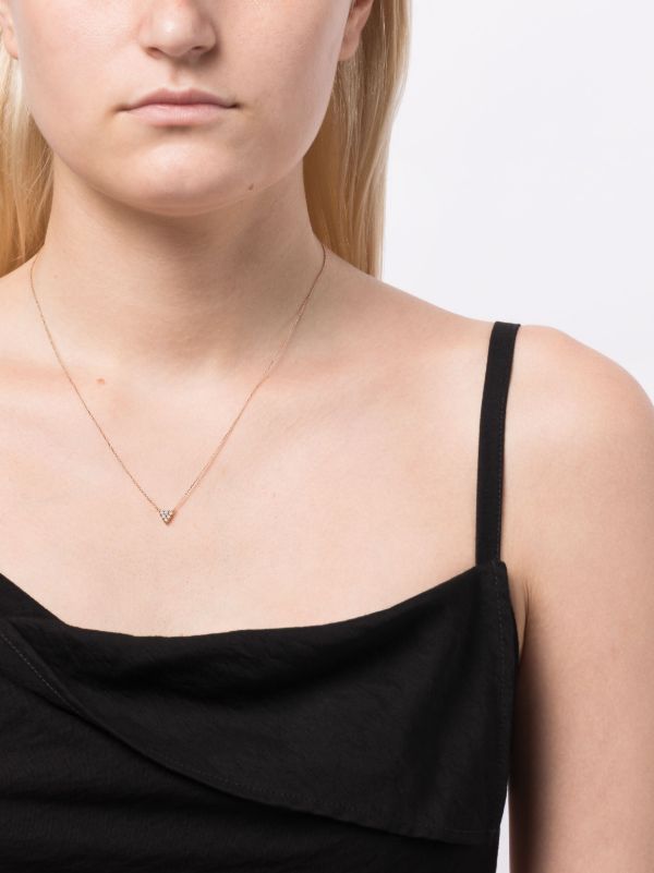 Browns Dana Rebecca Designs 14K Rose Gold Vivian Lily Diamond Necklace | Browns Fine Necklaces