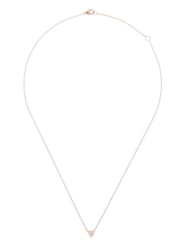 Browns Dana Rebecca Designs 14K Rose Gold Vivian Lily Diamond Necklace | Browns Fine Necklaces