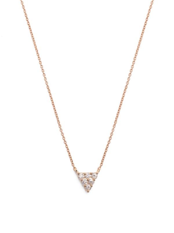 browns Dana Rebecca Designs 14K Rose Gold Vivian Lily Diamond Necklace | Browns Fine Necklaces
