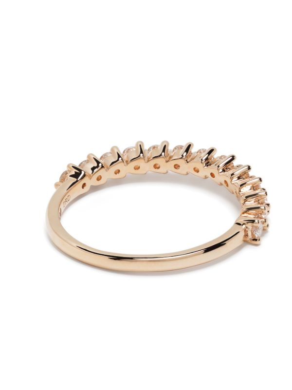 Browns Dana Rebecca Designs 14K Rose Gold Vivien Lily Diamond Ring | Browns Fine Rings