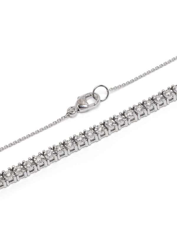 Browns Dana Rebecca Designs 14K White Gold Ava Bea Tennis Necklace | Browns Fine Necklaces
