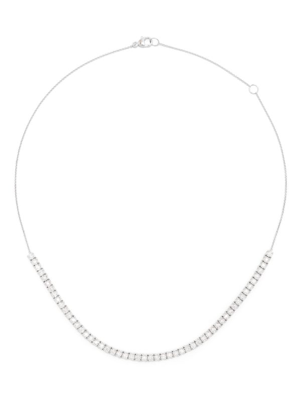 browns Dana Rebecca Designs 14K White Gold Ava Bea Tennis Necklace | Browns Fine Necklaces