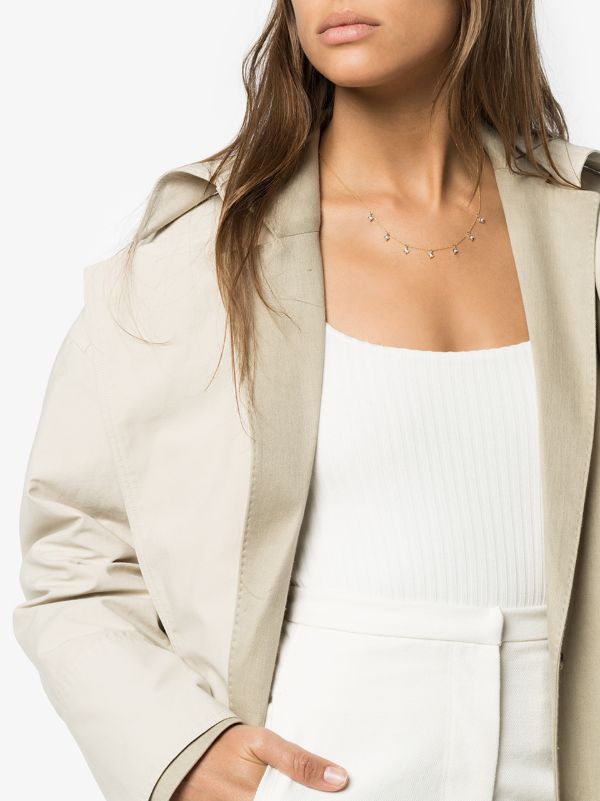 Browns Dana Rebecca Designs 14K Yellow Gold Ava Bea Station Diamond Necklace | Browns Fine Necklaces