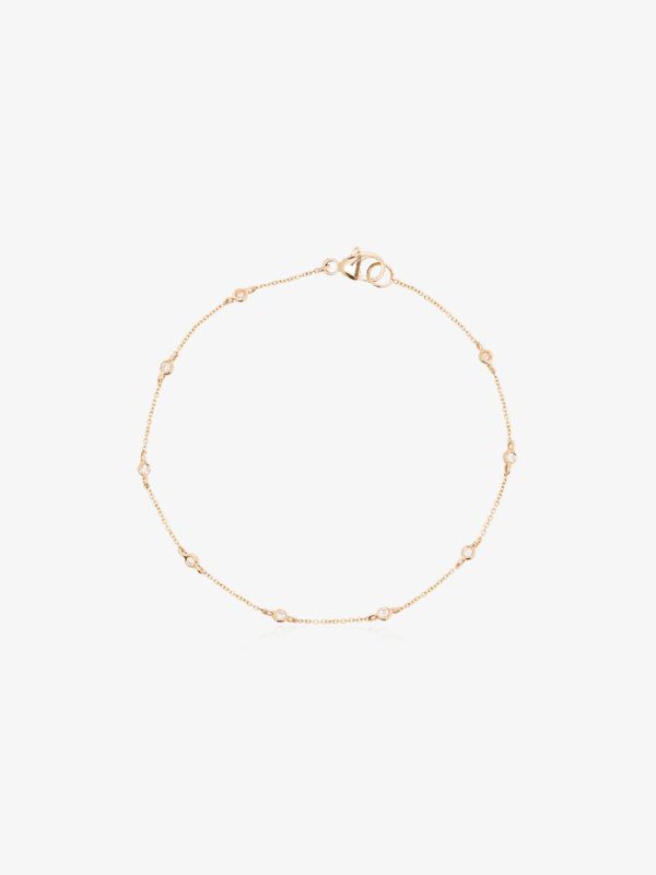 Browns Dana Rebecca Designs 14K Yellow Gold Lulu Jack Diamond Bezel Bracelet | Browns Fine Bracelets