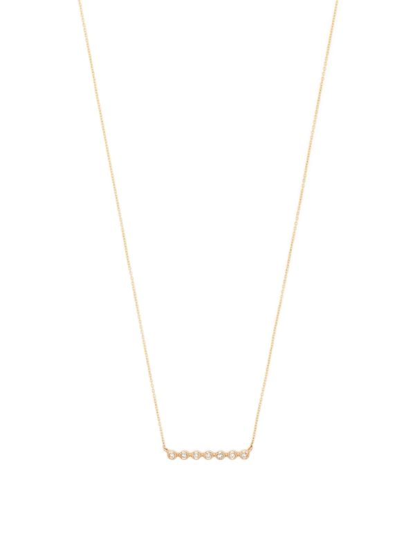 browns Dana Rebecca Designs 14K Yellow Gold Lulu Jack Diamond Necklace | Browns Fine Necklaces