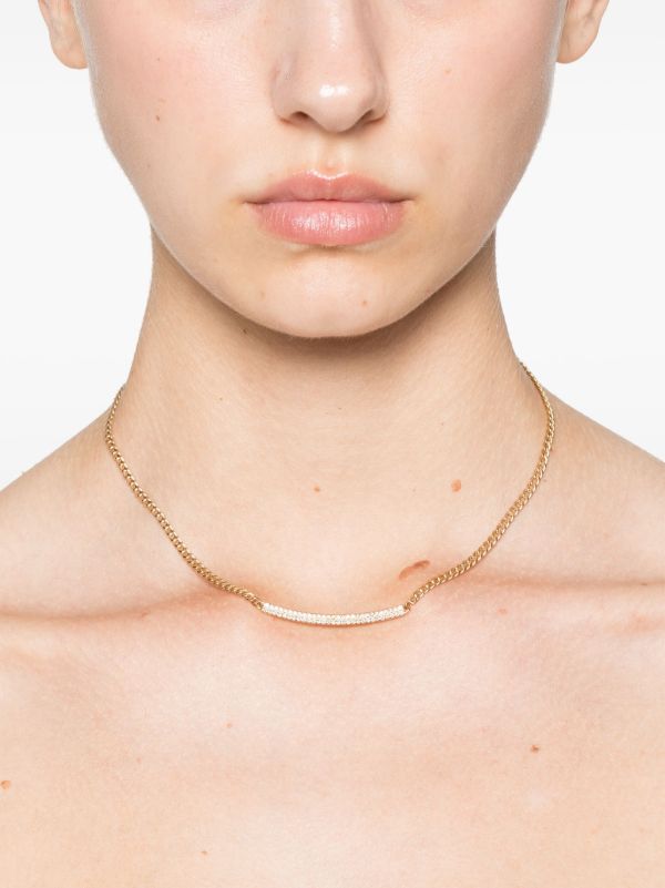 Browns Dana Rebecca Designs 14K Yellow Gold Sylvie Rose Diamond Necklace | Browns Fine Necklaces