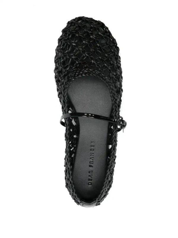 Browns Dear Frances Balla Weave Ballet Flats | Browns Ballerina Shoes