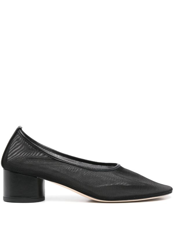 browns Dear Frances Black 45mm Balla Pumos | Browns Pumps