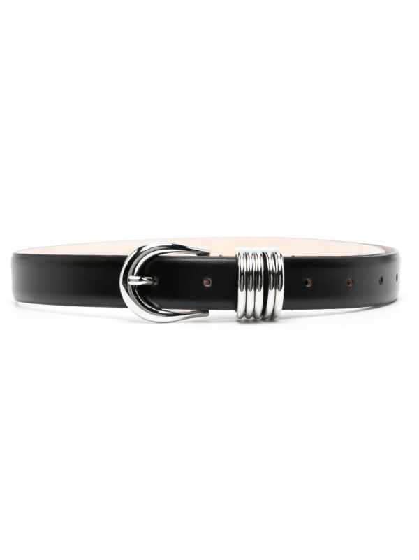browns Déhanche black Hollyhock leather belt | Browns Belts