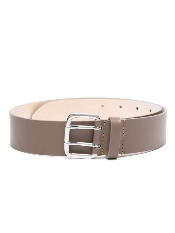 browns Déhanche Neutral Hutch Leather Belt | Browns Belts