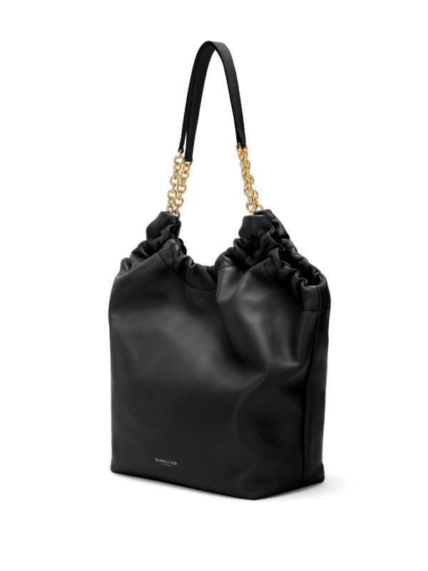Browns DeMellier Black Miami Leather Tote Bag | Browns Tote Bags