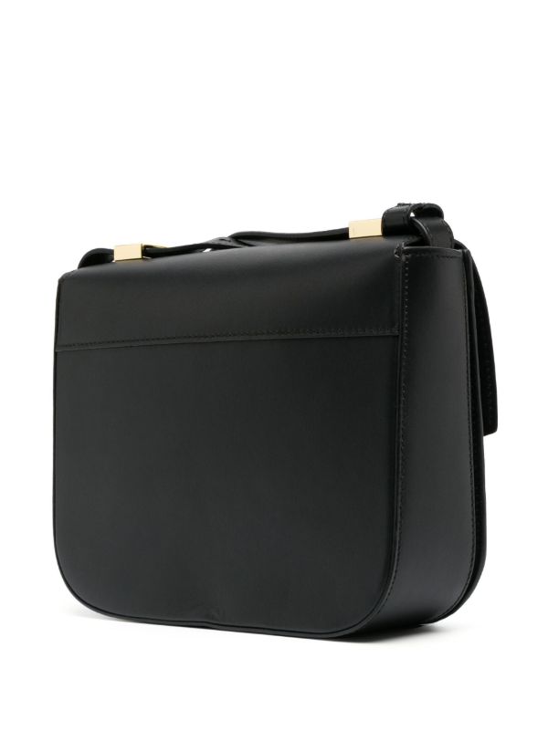 Browns DeMellier Black Vancouver Leather Cross Body Bag | Browns Messenger & Crossbody Bags