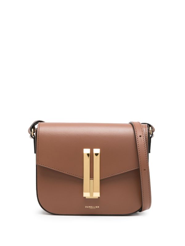 browns DeMellier Brown Vancouver Leather Cross Body Bag | Browns Messenger & Crossbody Bags