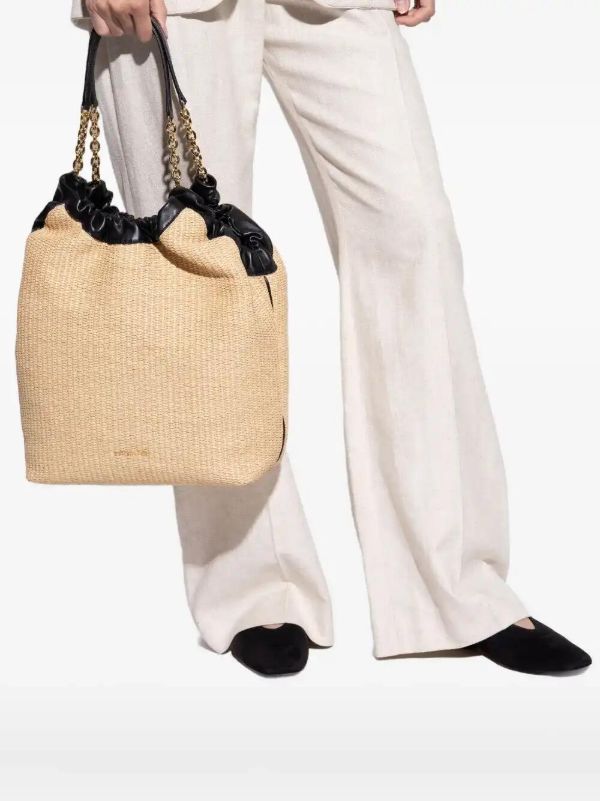 Browns DeMellier Miami Woven Bucket Bag | Browns Bucket Bags