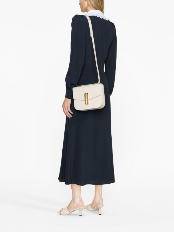 Browns DeMellier Neutral Vancouver Leather Cross Body Bag | Browns Messenger & Crossbody Bags