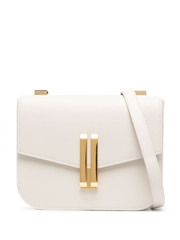 browns DeMellier Neutral Vancouver Leather Cross Body Bag | Browns Messenger & Crossbody Bags