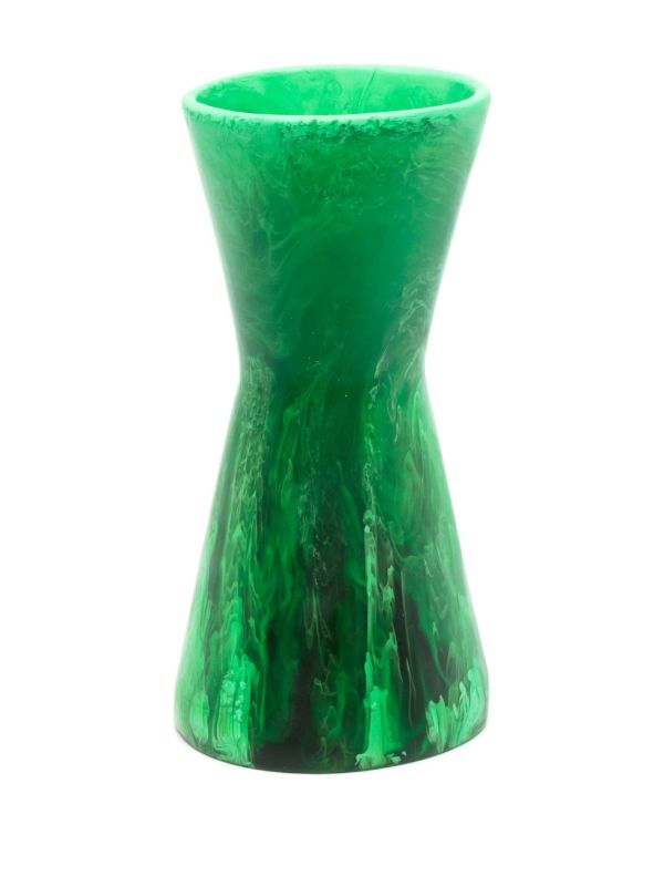 Browns Dinosaur Designs Green Tall Bow Vase | Browns Vases