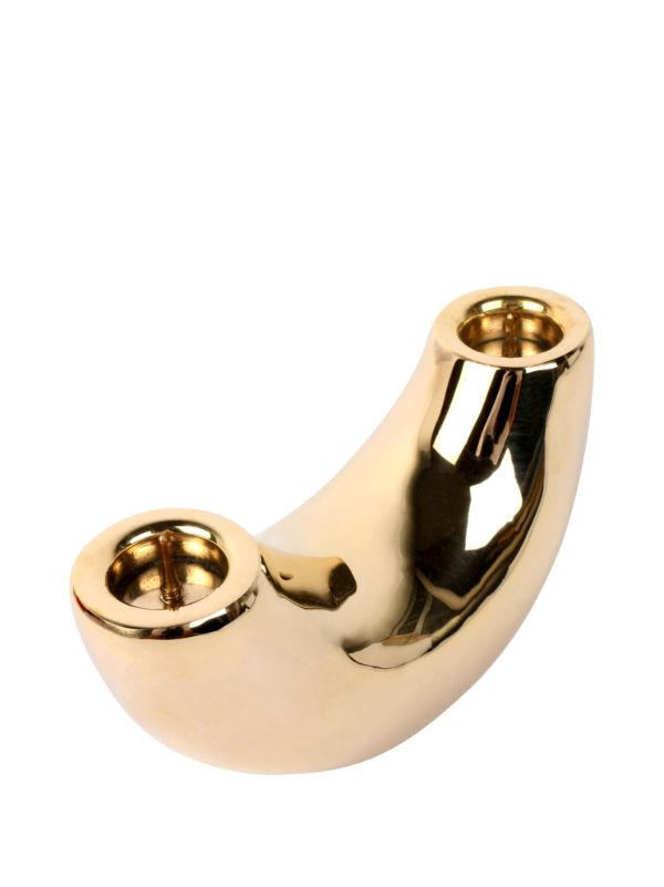 Browns Dinosaur Designs Horn Candle Holder | Browns Candle Holders