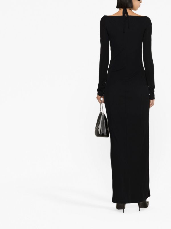 Browns Dion Lee Black Mobius Maxi Dress | Browns Cocktail & Party Dresses