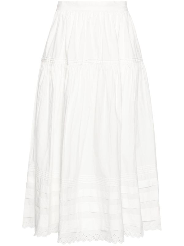 browns DÔEN White organic cotton shirt | Browns Full Skirts