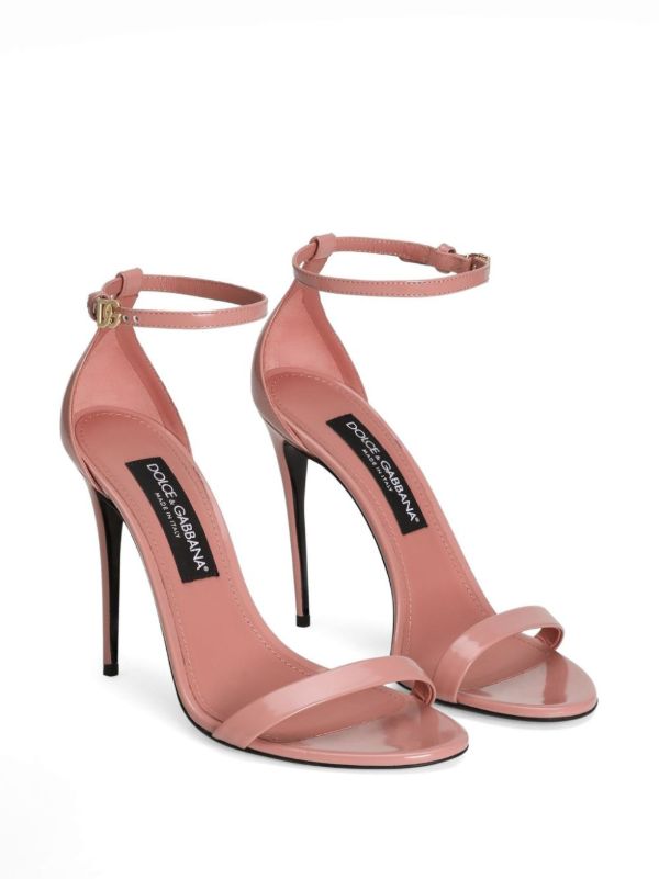 Browns Dolce & Gabbana 105mm Leather Sandals | Browns Sandals