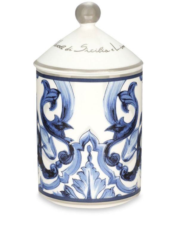 browns Dolce & Gabbana abstract-print scented candle | Browns Candles