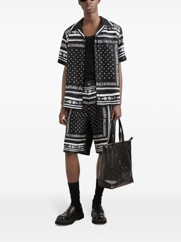 Browns Dolce & Gabbana Bandana-Print Shorts | Browns Bermuda Shorts