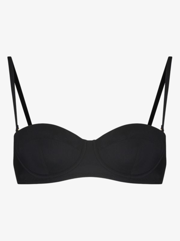 browns Dolce & Gabbana black Balconette Bikini Top | Browns Bikinis