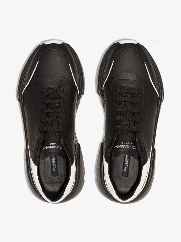 Browns Dolce & Gabbana Black Daymaster Leather Sneakers | Browns Low-Tops