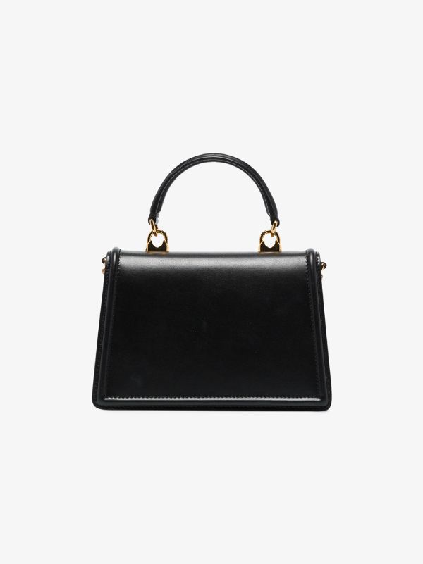 Browns Dolce & Gabbana Black Devotion Mini Top Handle Bag | Browns Top Handle Bags