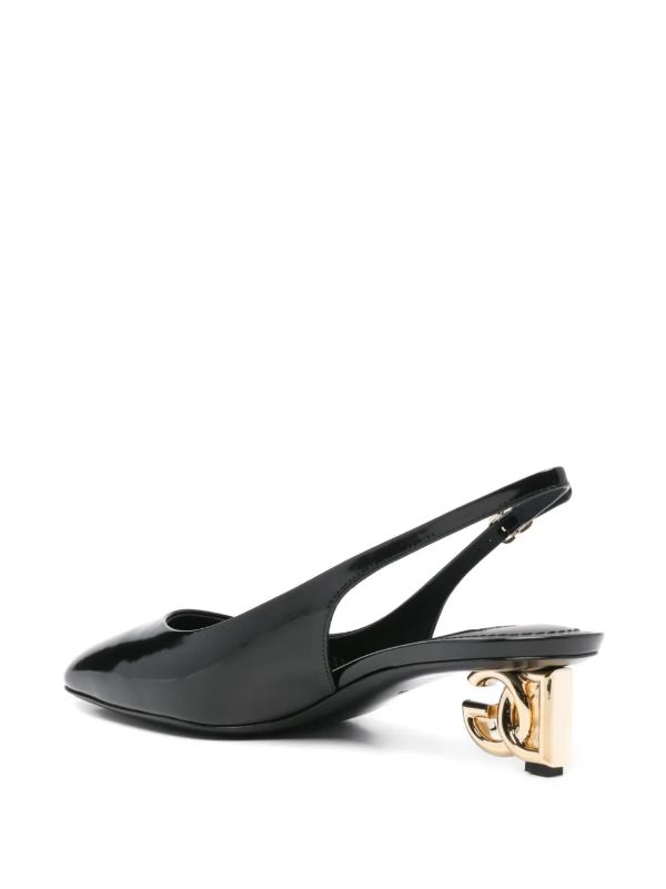 Browns Dolce & Gabbana Black Jackie Pumps | Browns Pumps