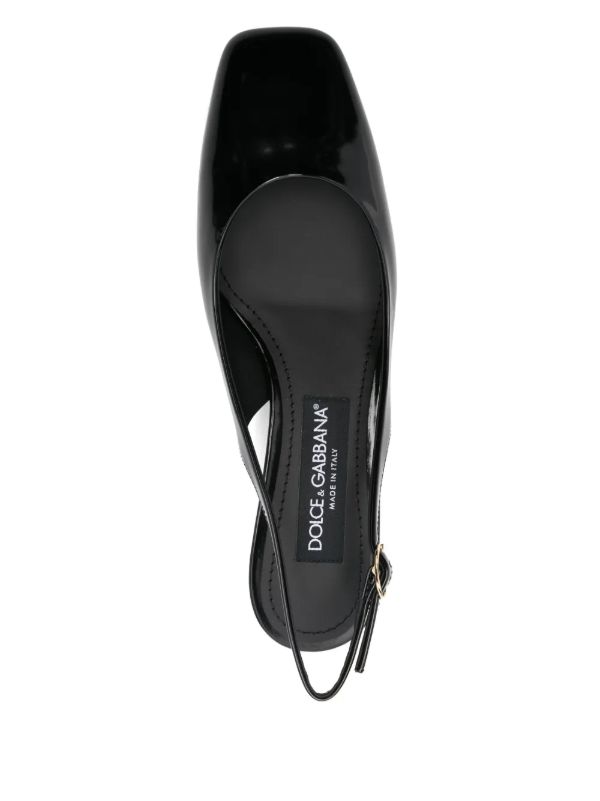 Browns Dolce & Gabbana Black Jackie Pumps | Browns Pumps